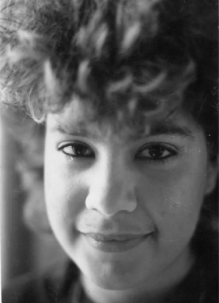 Nina in 1989, when she was a teenage runaway.