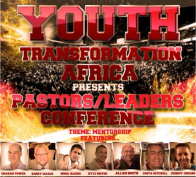 The Transformation Africa Youth Day in Cape Town on June 16 will include a Leaders Conference and an Igniting The Fire Conference.