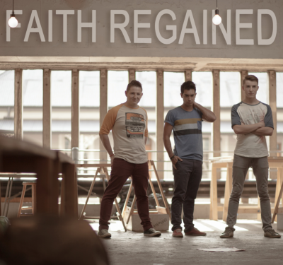 Faith Regained...from the left, Johan van den Berg, Zander de Bruin and Jakes van den Berg.