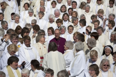 Archbishop Welby has long supported the ordination of women bishops. (PHOTO: Reuters/Neil Hall).