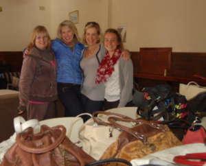 Bag Angels -- from the left, Hetty, Ann, Karen and Ash.