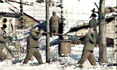 Brutal: Life in the totalitarian North Korean camps has been laid bare by a former guard (not pictured) Read more: http://www.dailymail.co.uk/news/article-2565988/Inside-North-Koreas-secret-gulags-Prisoners-strangled-death-hungry-ate-GRASS-200-square-mile-complex-20-000-inmates.html#ixzz3LfbKbROp  Follow us: @MailOnline on Twitter | DailyMail on Facebook 