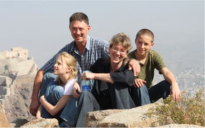 FILE. The Korkie family (from left): Lize-Mari, Pierre, Yolande and Pieter-Ben. (PHOTO: Gift of the Givers).