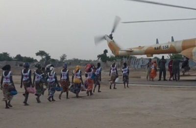 Chibok girls plane