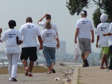 Helenvale prayer marchers