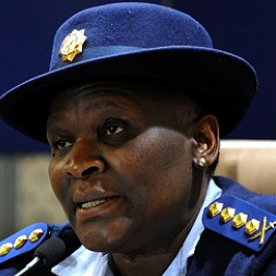 National Police Commissioner Riah Phiyega.