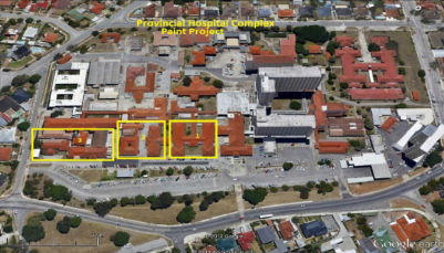 Work will start on exterior refurbishment of the Port Elizabeth Provincial Hospital outpatient builidings on September 26.