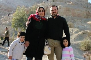  Pastor Saeed Abedini and his family.