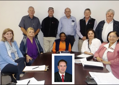 Back row - (left to right) Alan Inge                     - Masshire Willie Greef (Jnr)        - Willie Greeff Trust Solly Pretorius            - Facilities Manager - PE Hospital Complexes Willie Greeff (Snr)        - Willie Greeff Trust Schalk Fourie                - Chairperson - WezMeth Front row - (left to right) Judy Greeff                    - Willie Greeff Trust Julie Ann Barnard           - Jab For Jesus Lifukazi Ngavangu        - Chairperson - PE Provincial Hospital Board Hanlie Fourie                - Board Member - WezMeth Patritia Deysel               - CEO - PE Provincial Hospital 