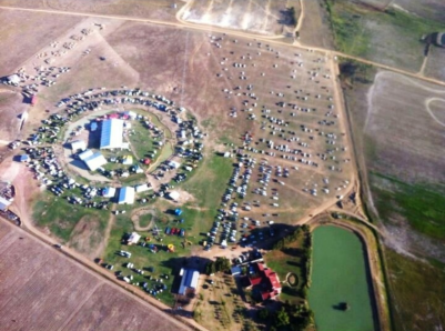An aerial view of next year's MMC WC venue.