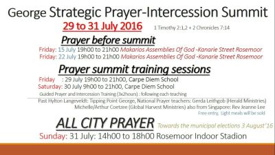prayer summit