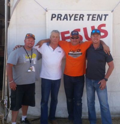 Prayer tent team
