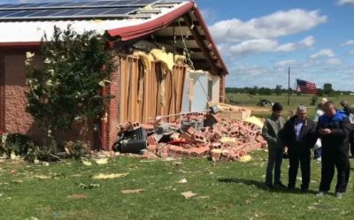 tornado church