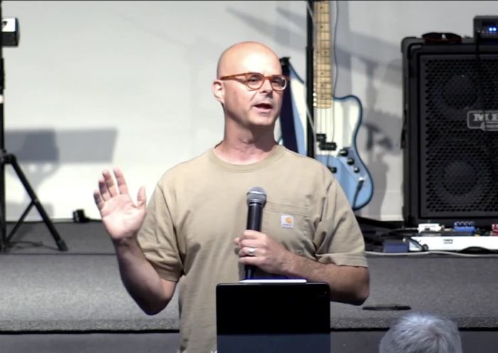 Ben Armstrong, Prophetic Ministry director at Bethel Church, who has been placed on administrative leave following clergy sexual abuse allegations from a former student